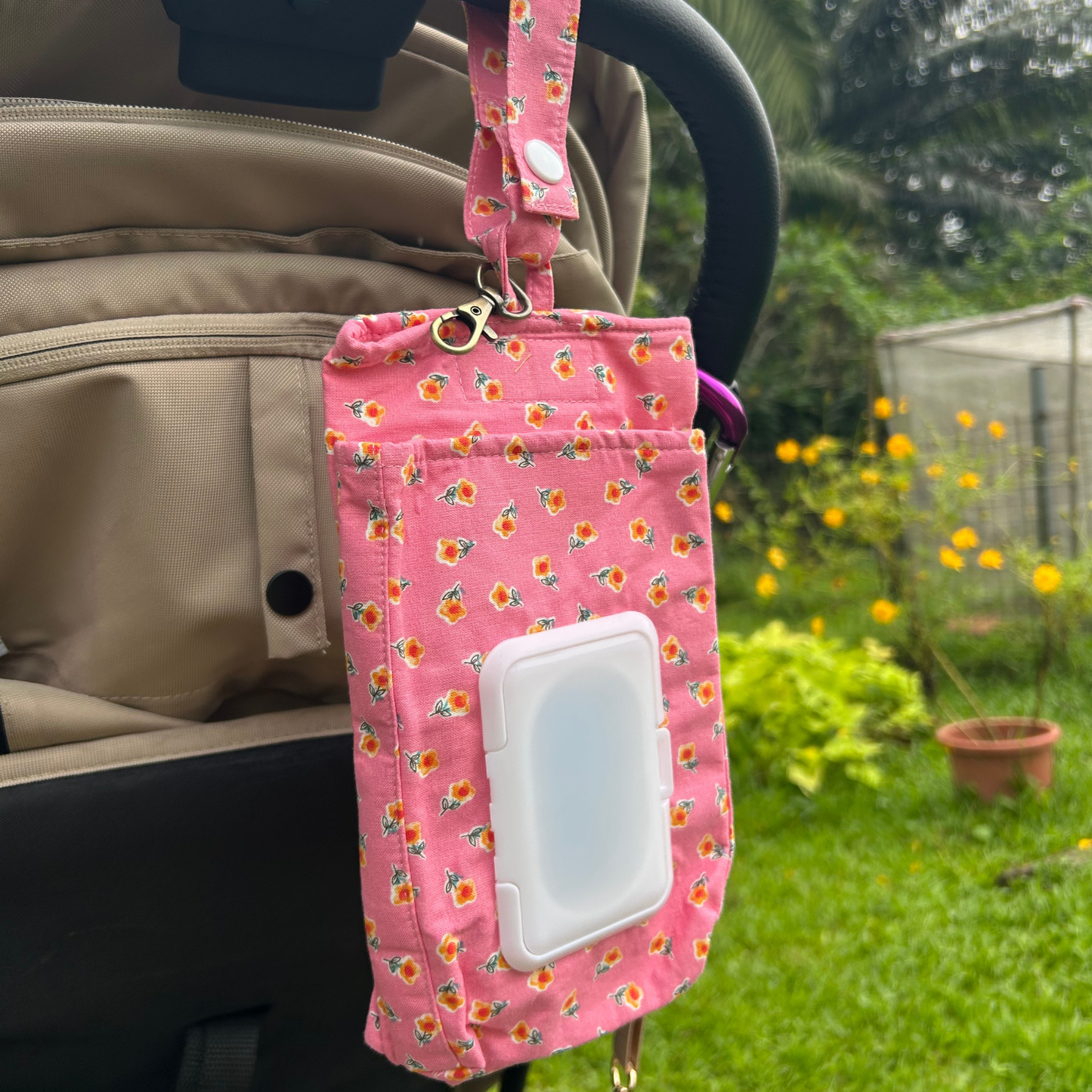 Primrose Pink 2 in 1 Tissue Pouch