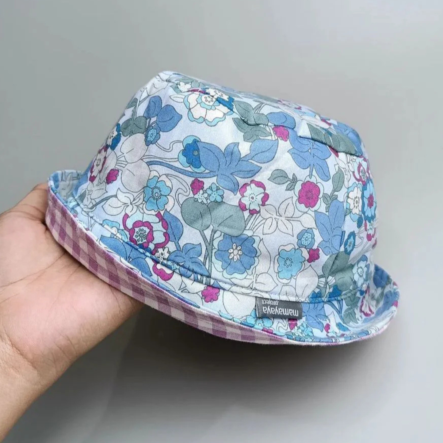 Green Anemone Flower Bucket Hat
