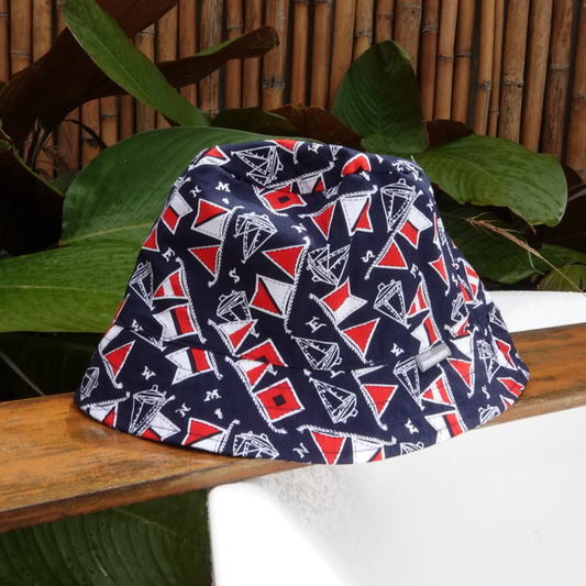 Boat Motif Bucket Hat