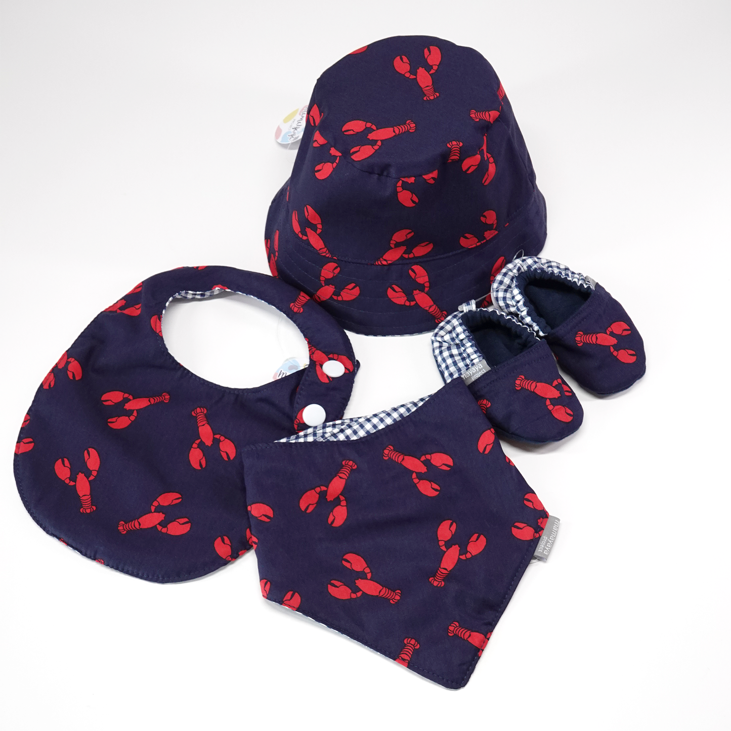 Lobster Navy Baby Travel Set