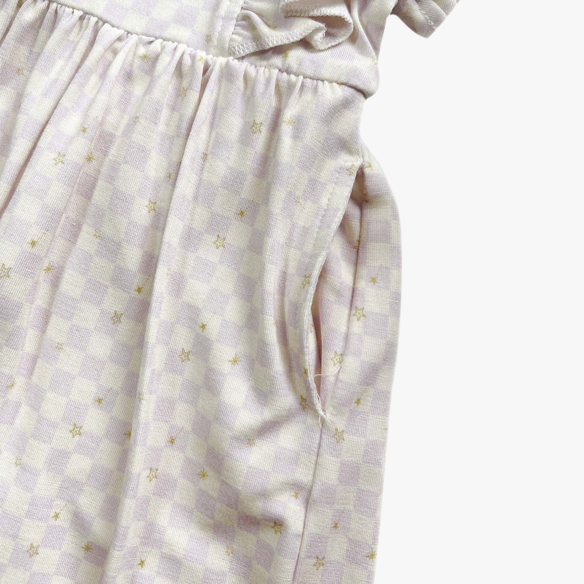 Frill Dress - Starry Gingham