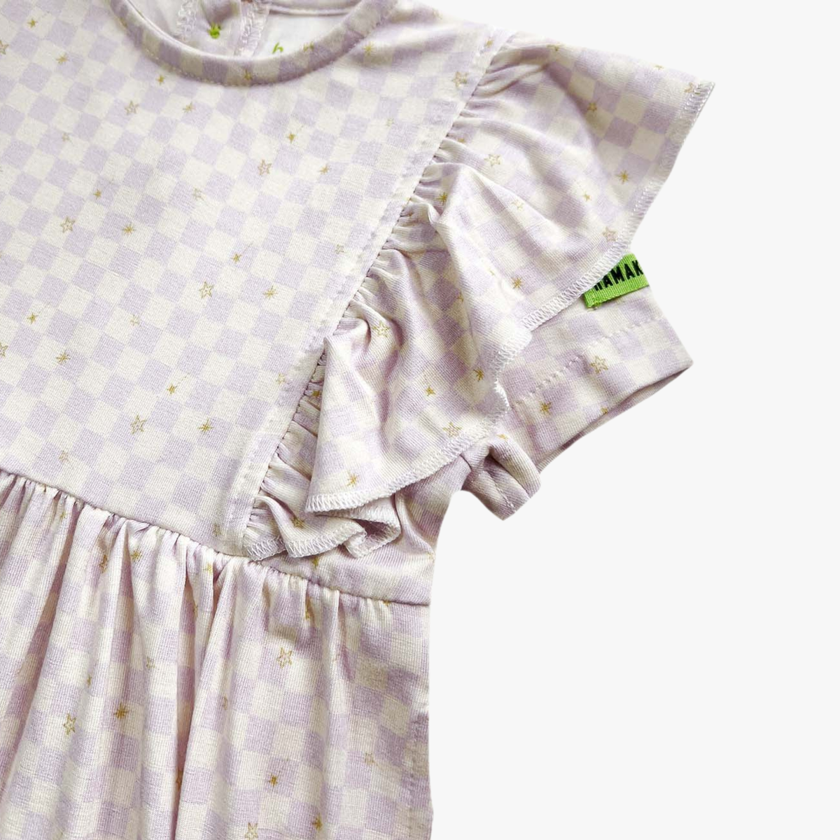 Frill Dress - Starry Gingham