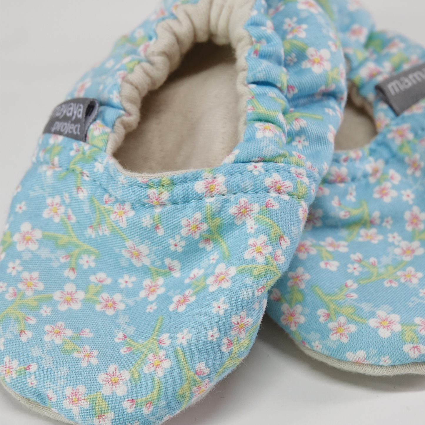 Sakura Blue Baby Soft Soles