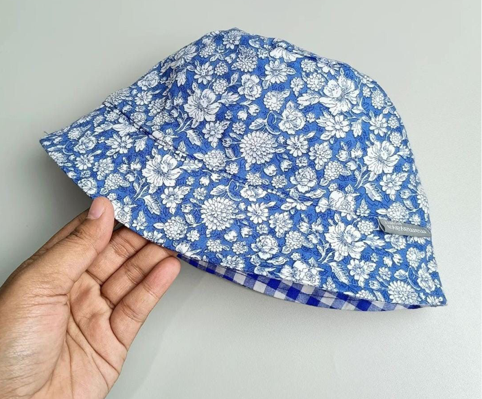 Blue Daisies Bucket Hat