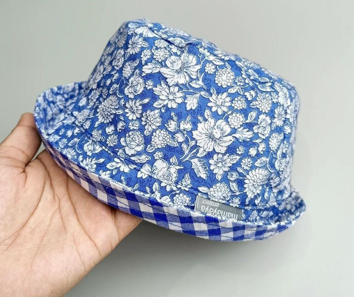 Blue Daisies Bucket Hat