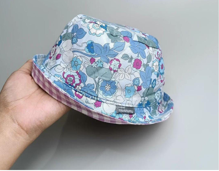 Green Anemone Flower Bucket Hat