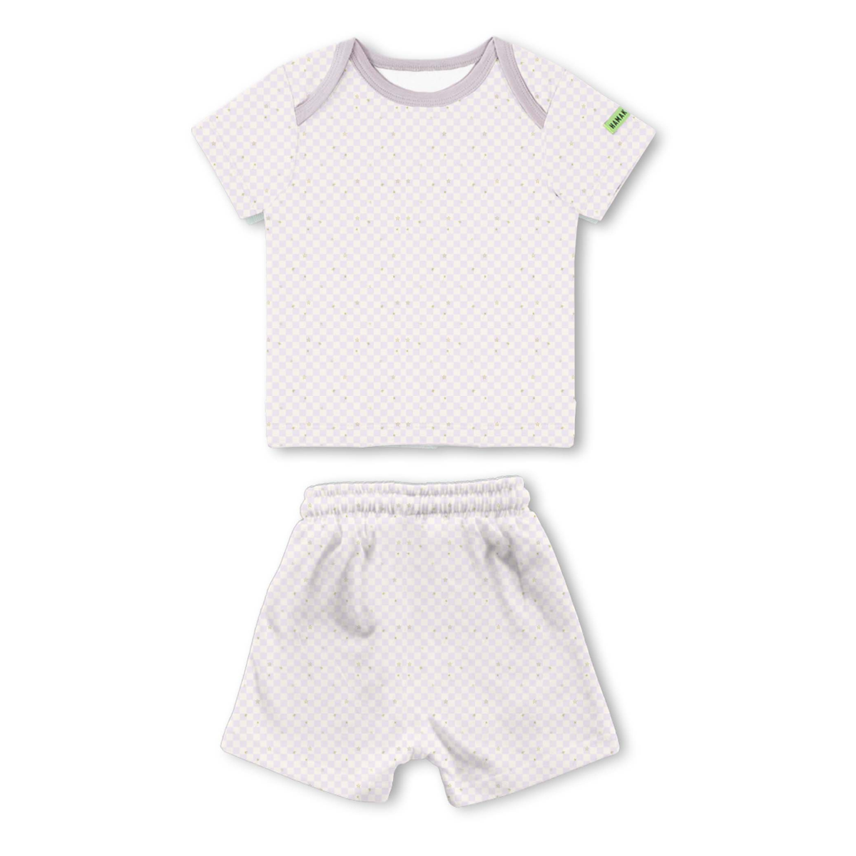 Toddler Short Set - Starry Gingham