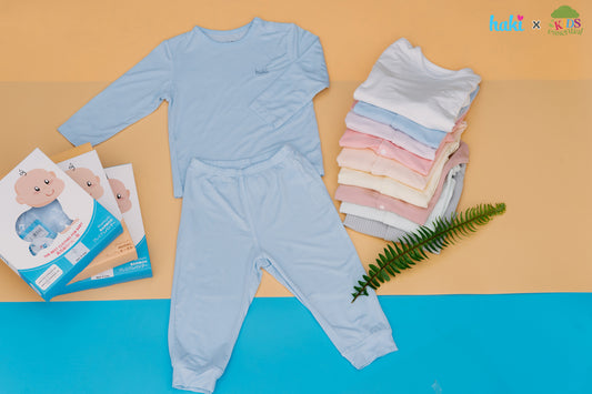 Solid Coloured Pajamas Set