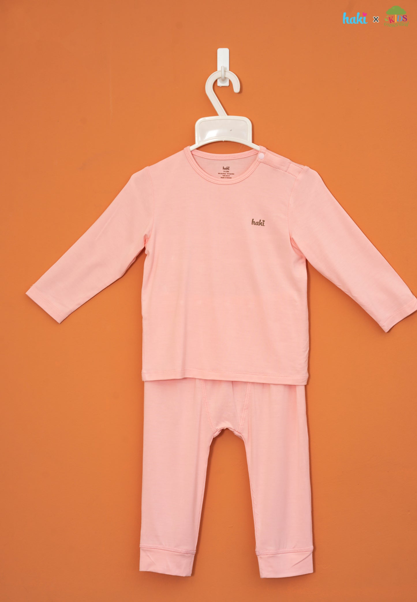 Solid Coloured Pajamas Set