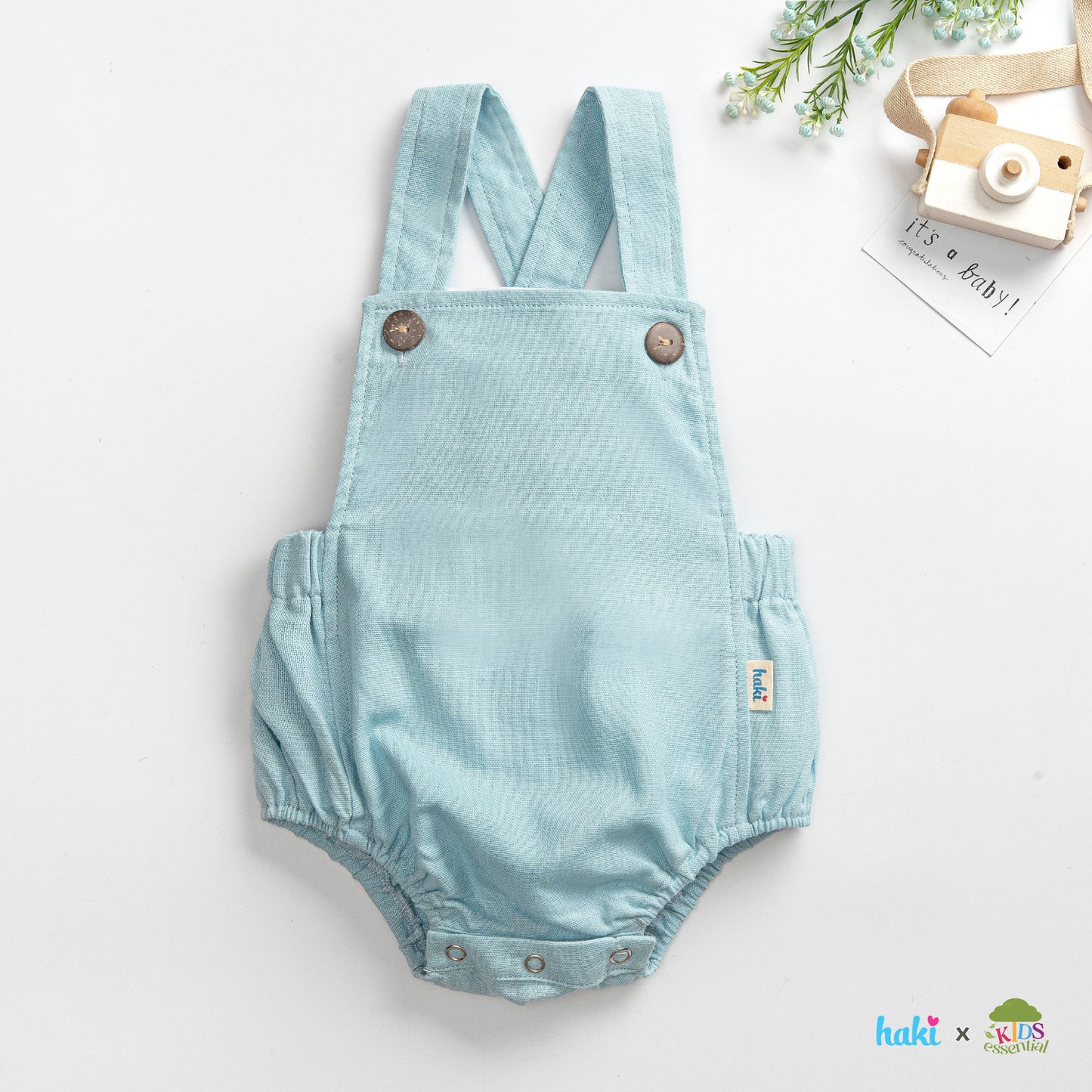 Overalls Inspired Onesie