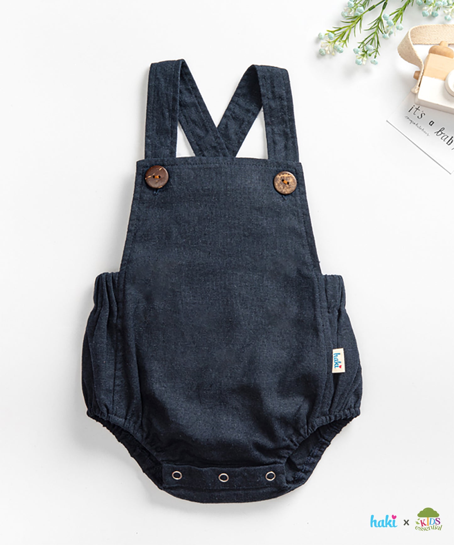 Overalls Inspired Onesie